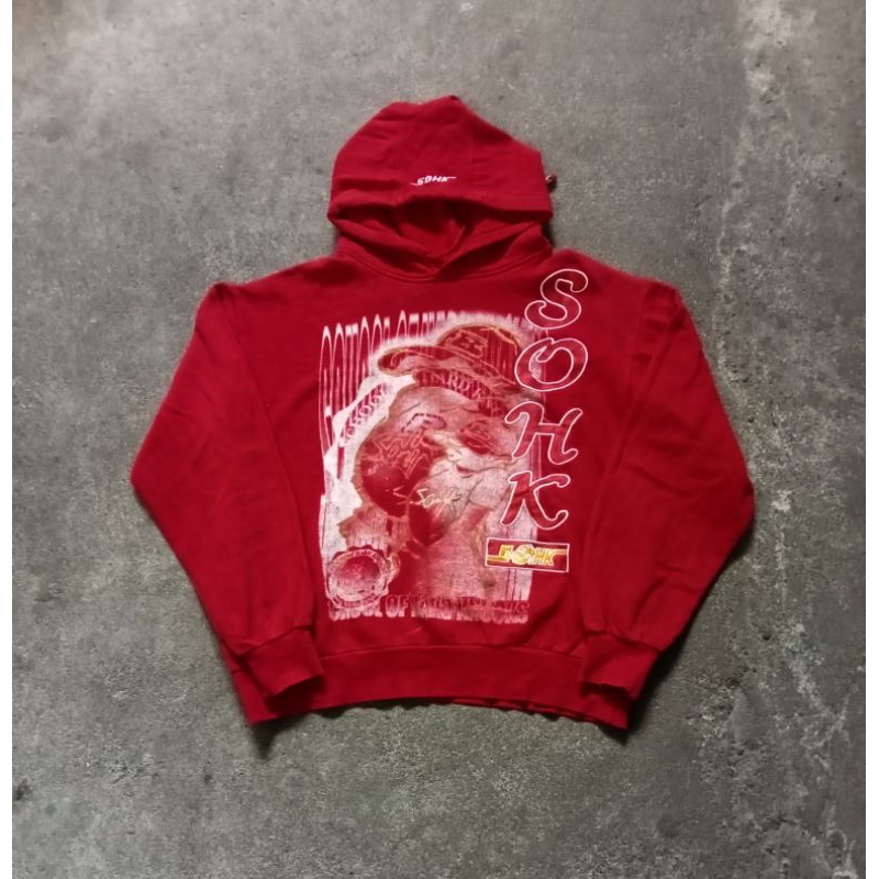 Vintage Y2k SOHK Hoodie Jacket Blink Blink Big Logo Not Fubu Or Ecko Or Jnco