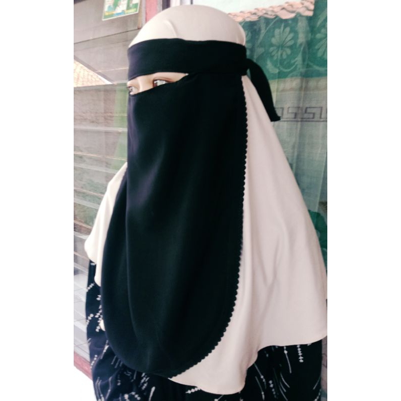 cadar niqob cantik