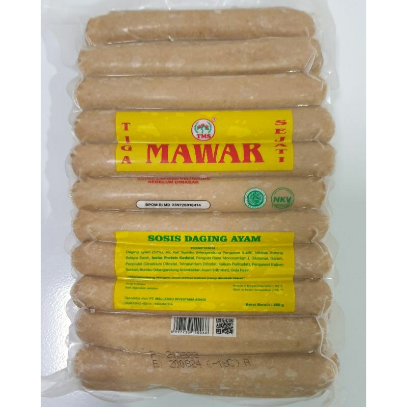 

Sosis Mawar Ayam 800 gram