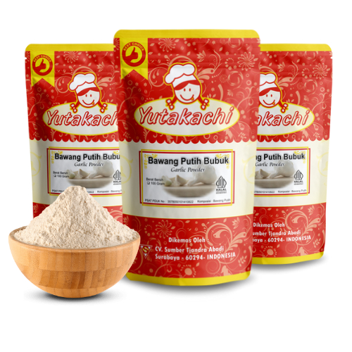 

Yutakachi Bawang Putih Bubuk Murni 100gr – Premium Pure Garlic Powder