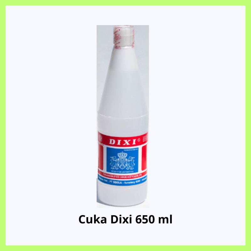 Cuka Dixi 650ml botol / Cuka Dixi ASLI Original / CUKA ASAM 650ML