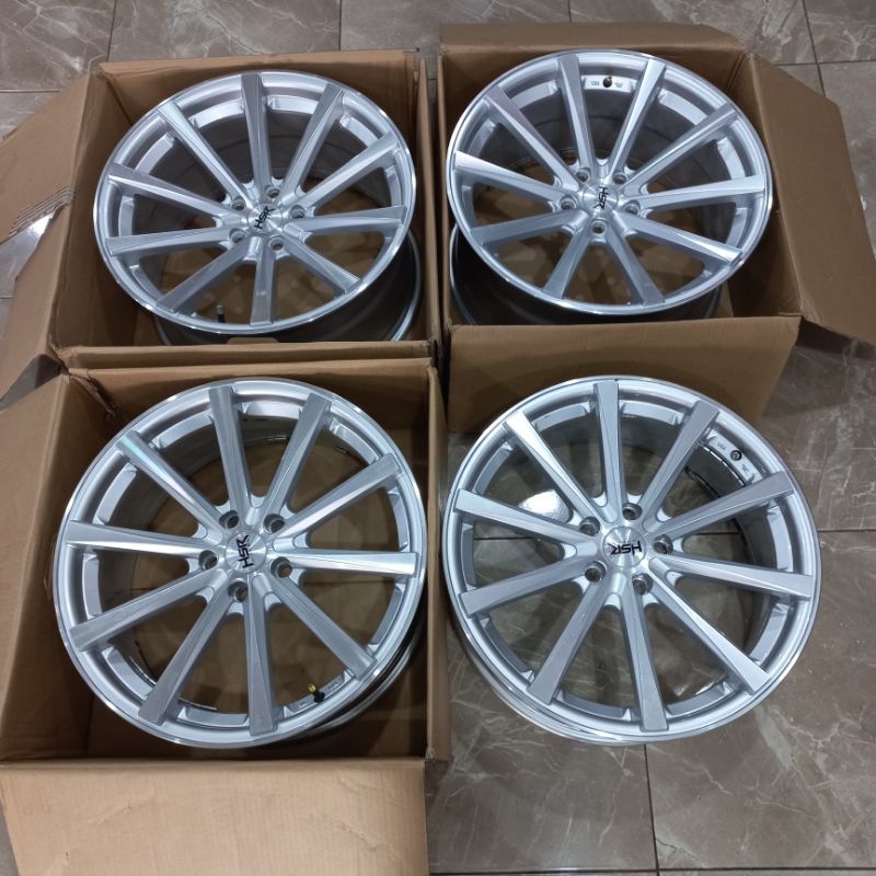 VELG SECOND BERKUALITAS | HSR HUSTLER R19 PCD 5X112/114 BUAT MERCY INNOVA HRV CAMRY ACCORD CRV DLL