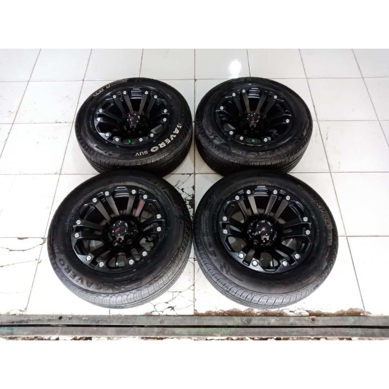 VELG SEMI OFFROAD HSR JT69 R16X8 PCD 5X114.3 + BAN 235/60 R16 GT RADIAL