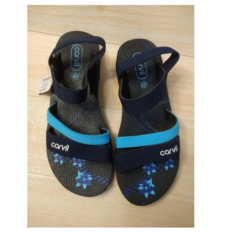 Carvil Sandal Gunung Wanita Dewasa Salvina-TB Black/R Blue