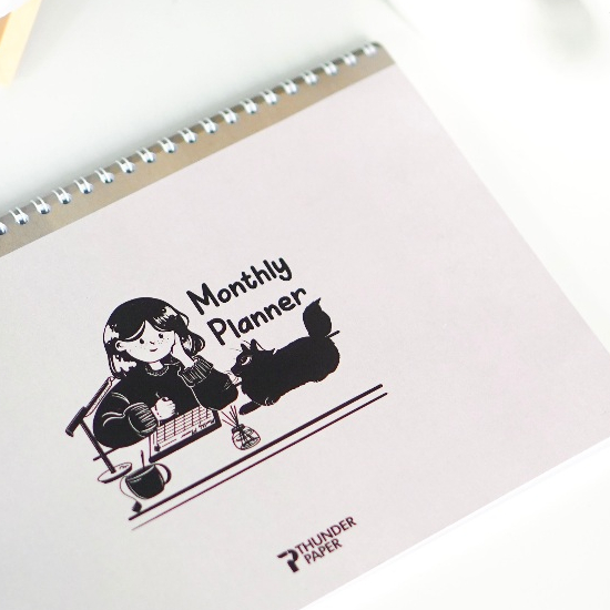 

Monthly Planner | by ThunderPaper