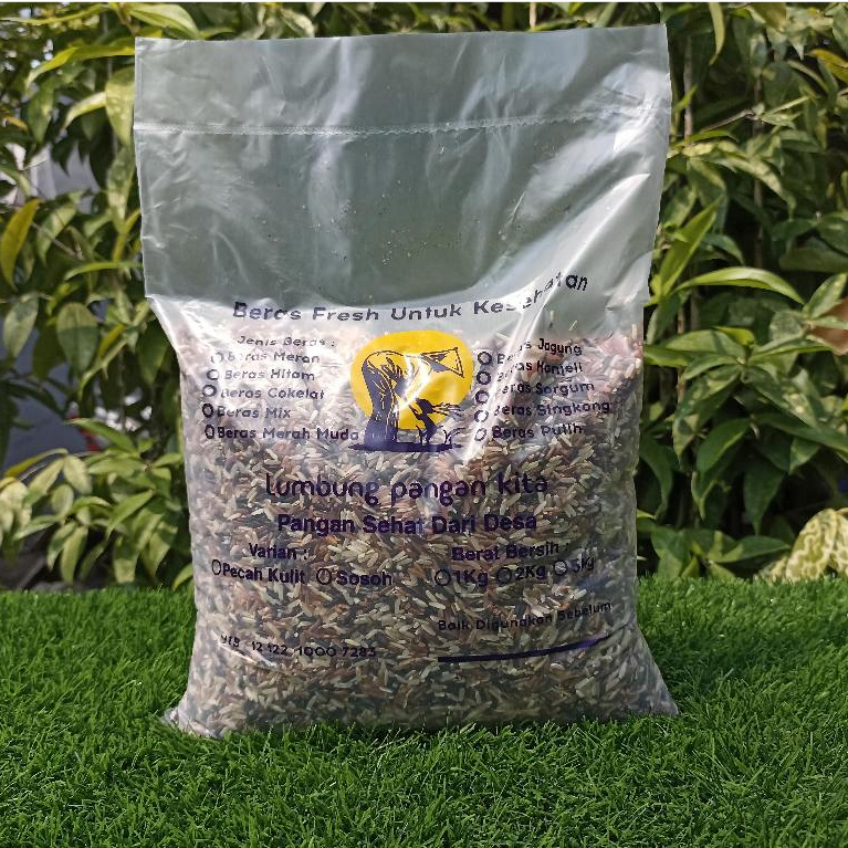 

Beras Mix Pecah Kulit Lumbung Pangan Kita I Tinggi Serat I 2kg