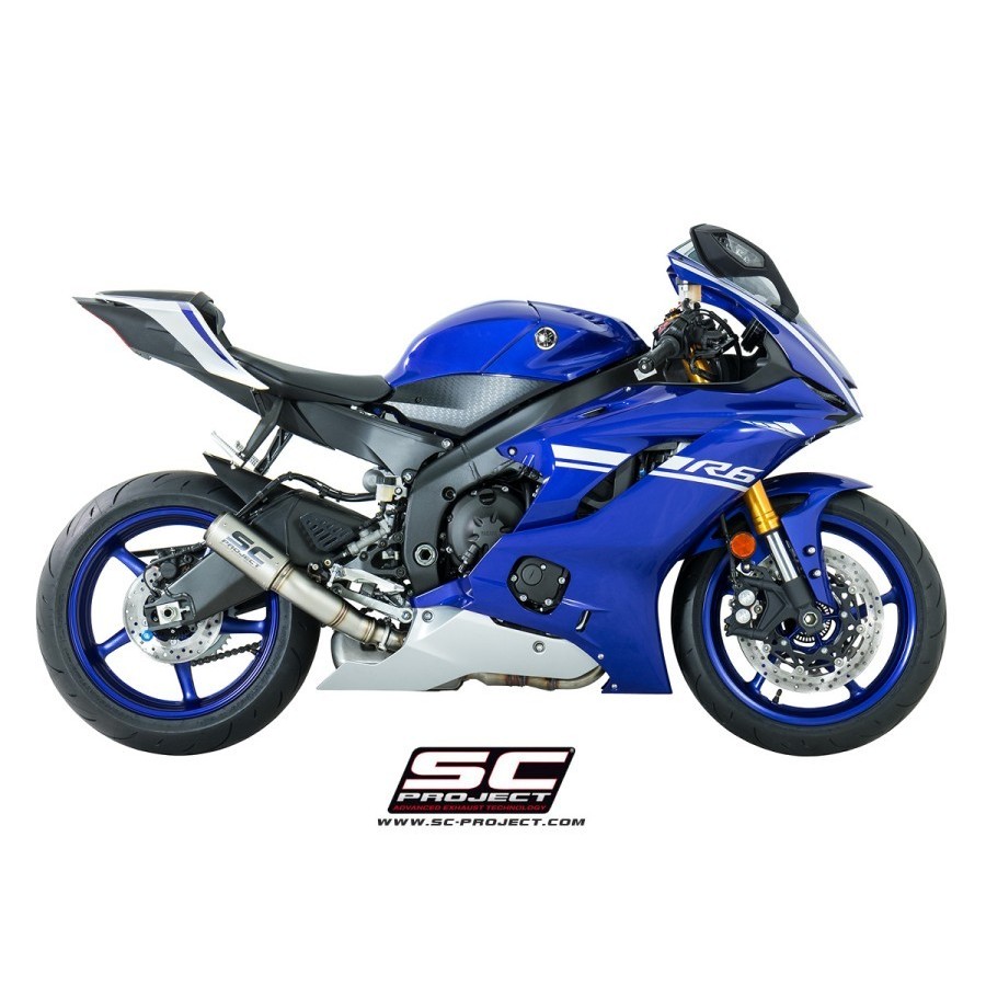 SC PROJECT Knalpot CRT Yamaha R6 Slip On