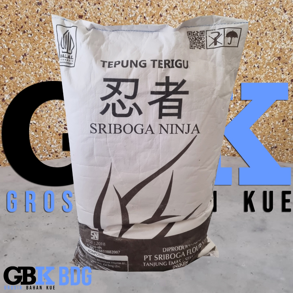 

Tepung Terigu Ninja Sriboga 25 Kg