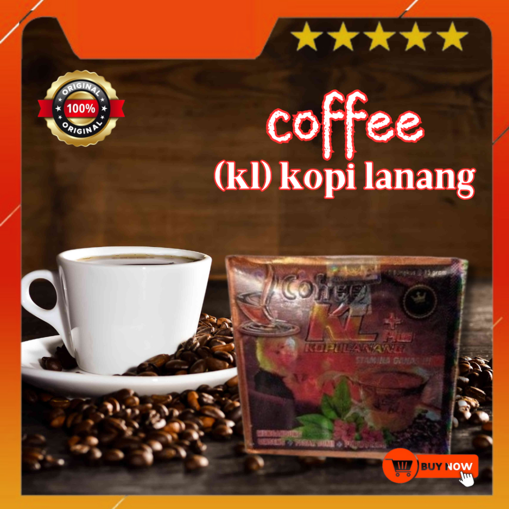 

Coffe KL kopiLanang plus berkhasiat stamina pria 10 Sachet