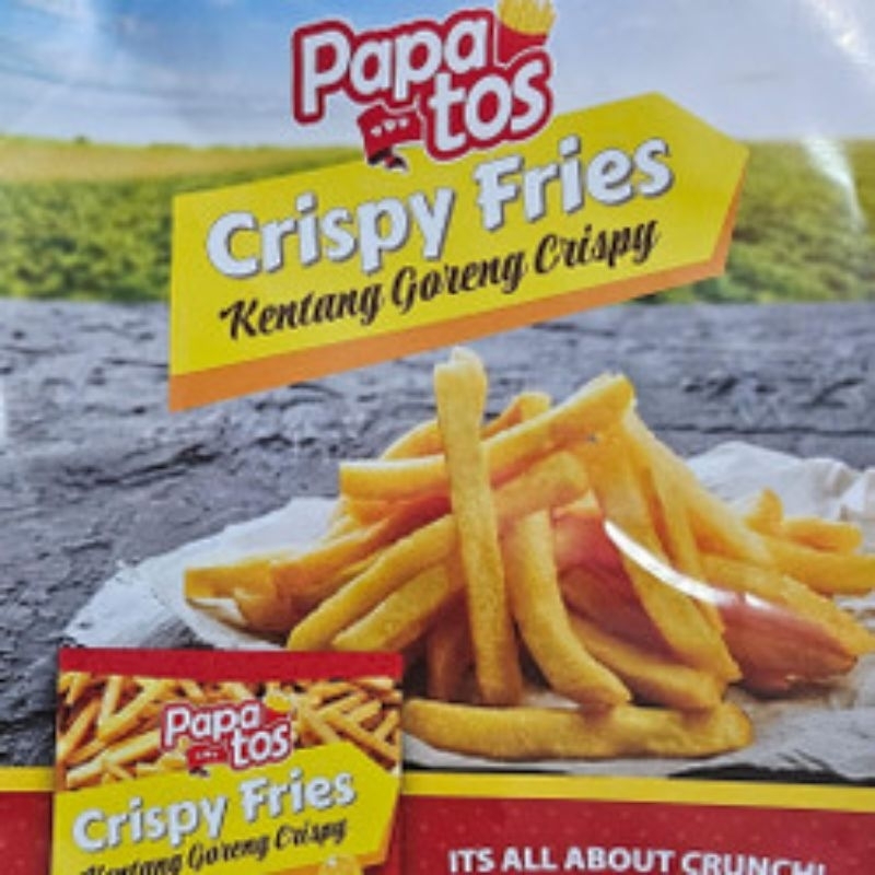 

Kentang Papatos Crispy 1kg