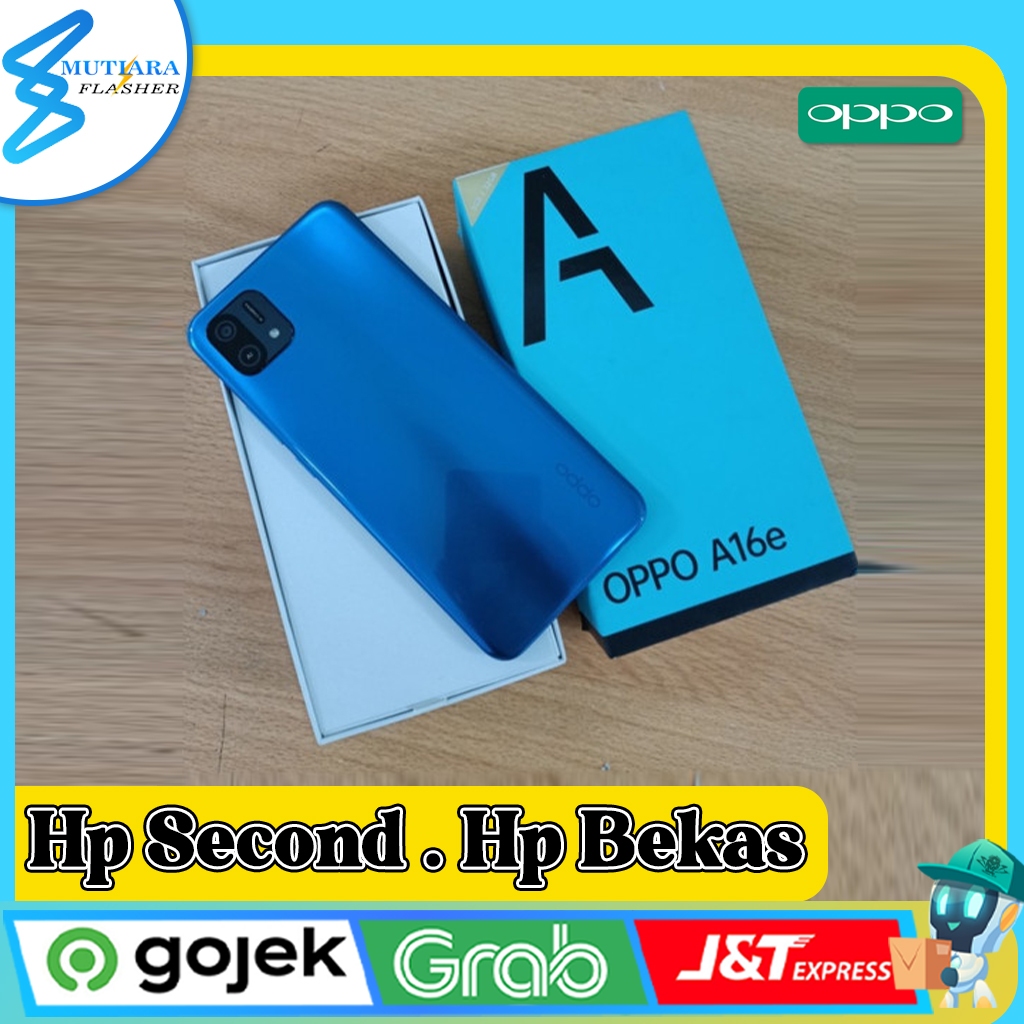 Oppo A16E | A16K Ram 3/32GB | Ram 4/64GB Second Original