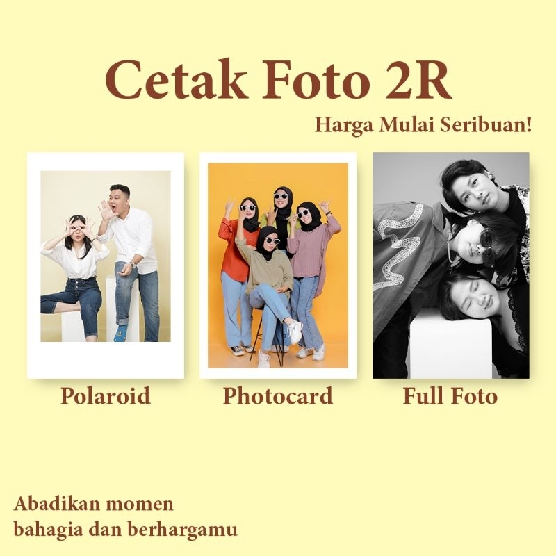 

Cetak Foto Ukuran 2R