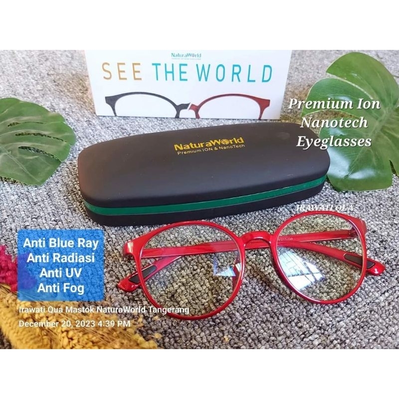 KACAMATA ION NANO NATURA WORLD ORIGINAL