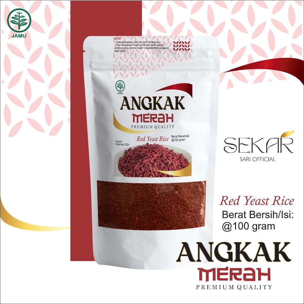 

ANGKAK BERAS MERAH 100 Gram PREMIUM