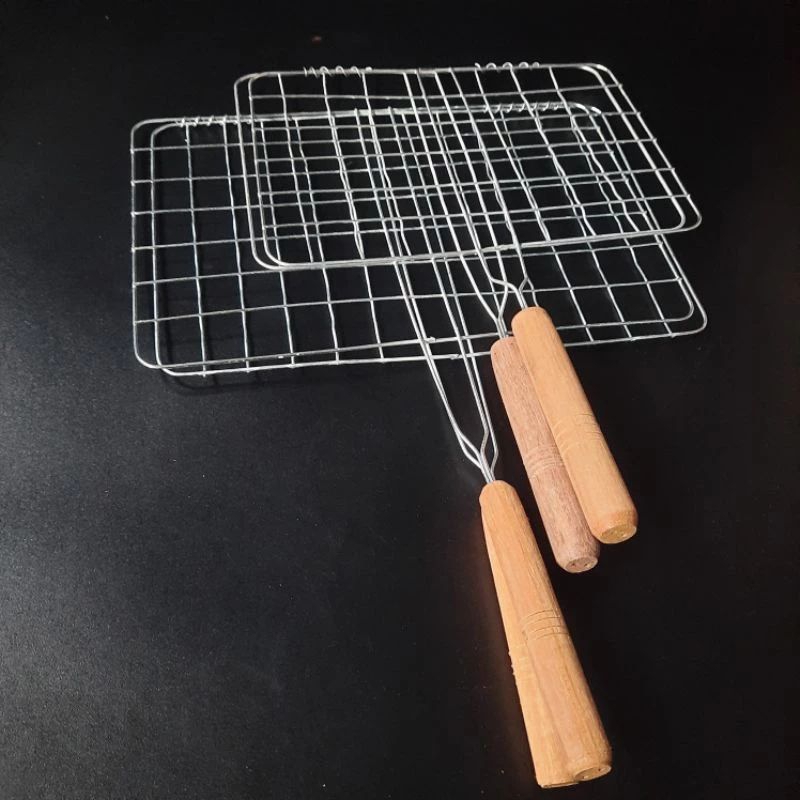 panggangan ikan bakar / panggangan kawat / panggangan capit / alat Bakaran ikan / panggangan jepit