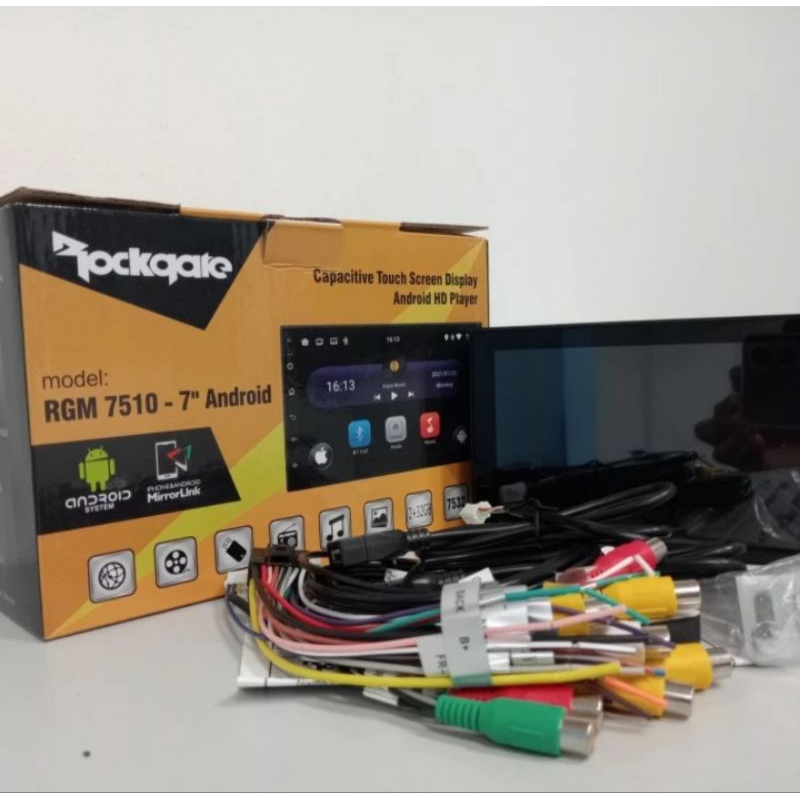 Head Unit Rockgate 7510 android 7inch ram 2/32gb / ROCKGATE 2/32 / HEAD UNIT ANDROID ROCKGATE / HEAD