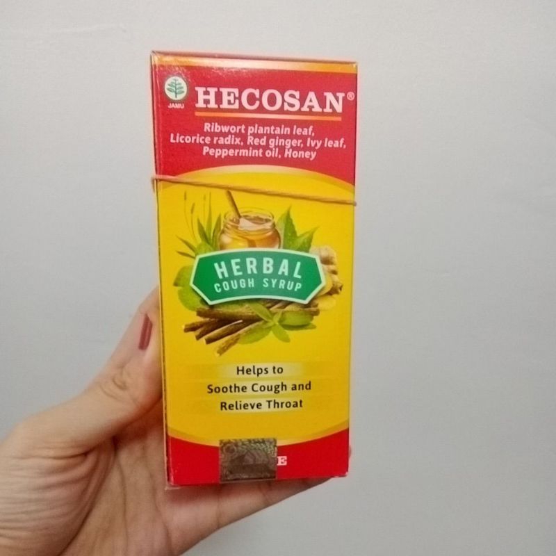 Hecosan obat batuk herbal sirup 120ml