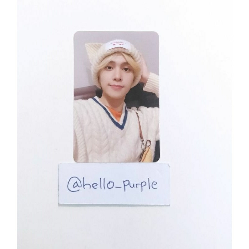 READY NCT OFFICIAL PHOTOCARD HENDERY DEPARTURE (HENDERY MEONG)