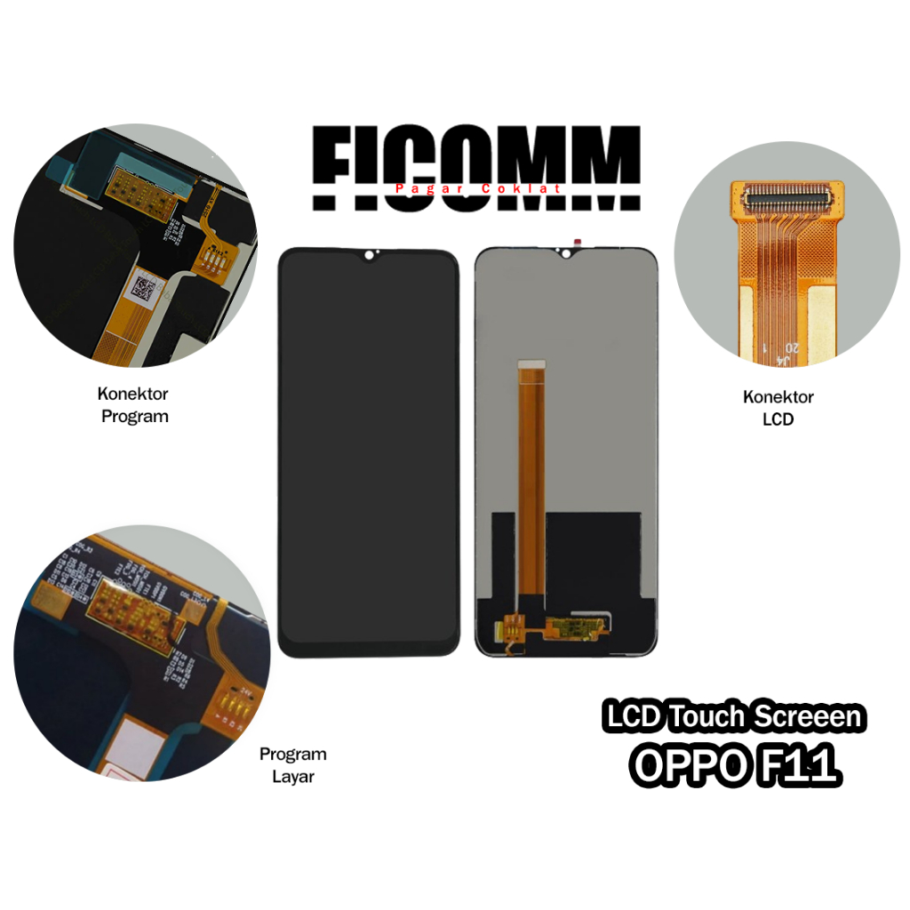 Realme 5 Pro LCD Touch Screen Layar Sentuh Hp, Original Material