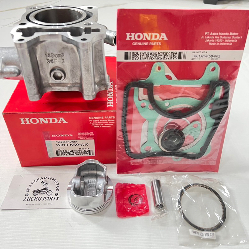 Block Seher KOMPLIT (K59)+TOP SET motor 150 Vario 150 Esp ,vario Led , PCX 150 , Vario Fi Led , Vari