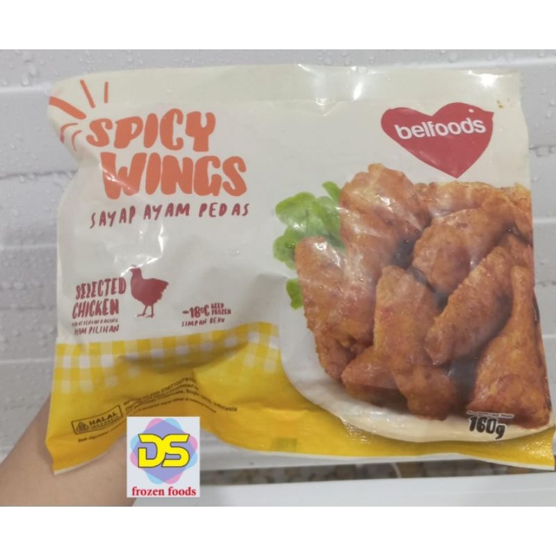 

BELFOODS SPICY WINGS 160GR