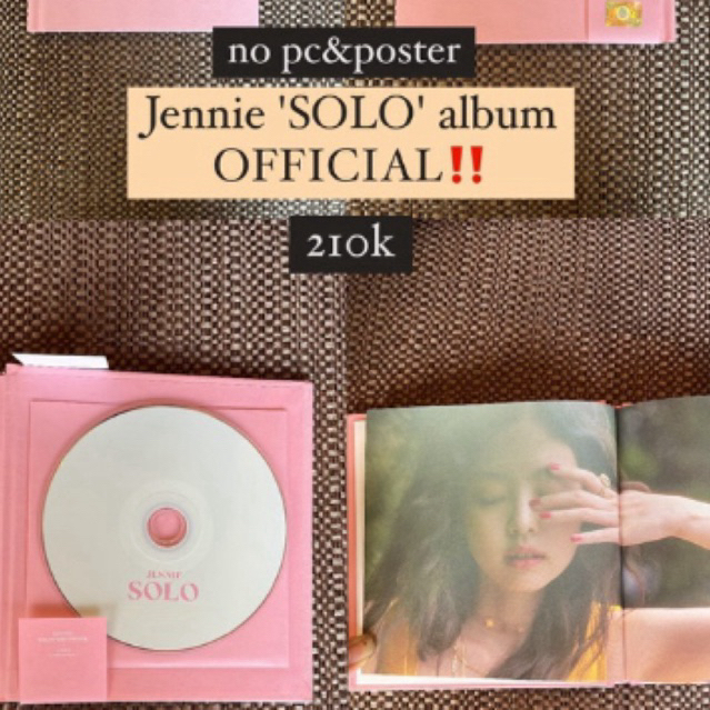 ALBUM JENNIE - SOLO OFFICIAL