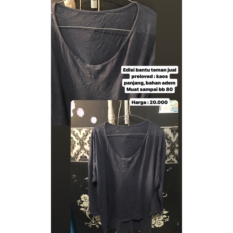 PL kaos jumbo wanita