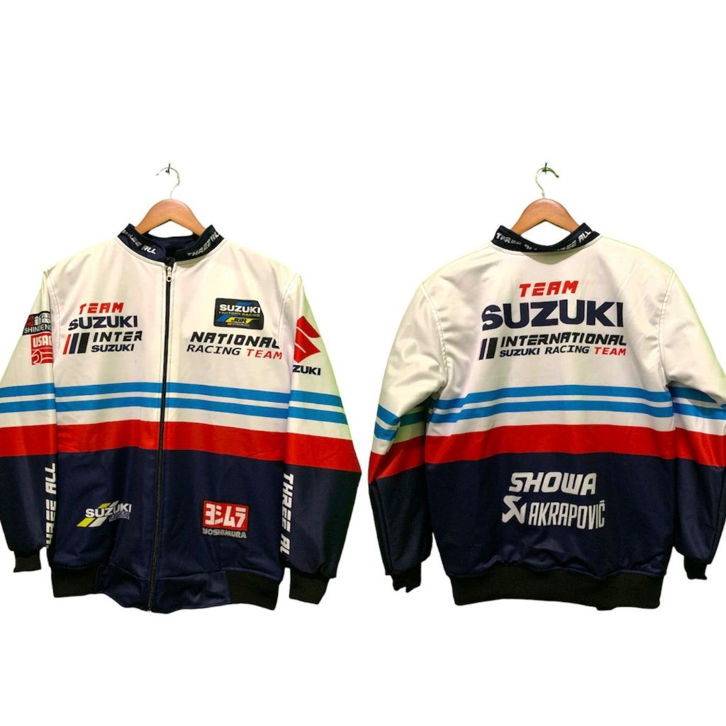 JAKET NASCAR JAKET RACING TEAM YAMAHA/TEAM HONDA/TEAM SUZUKI