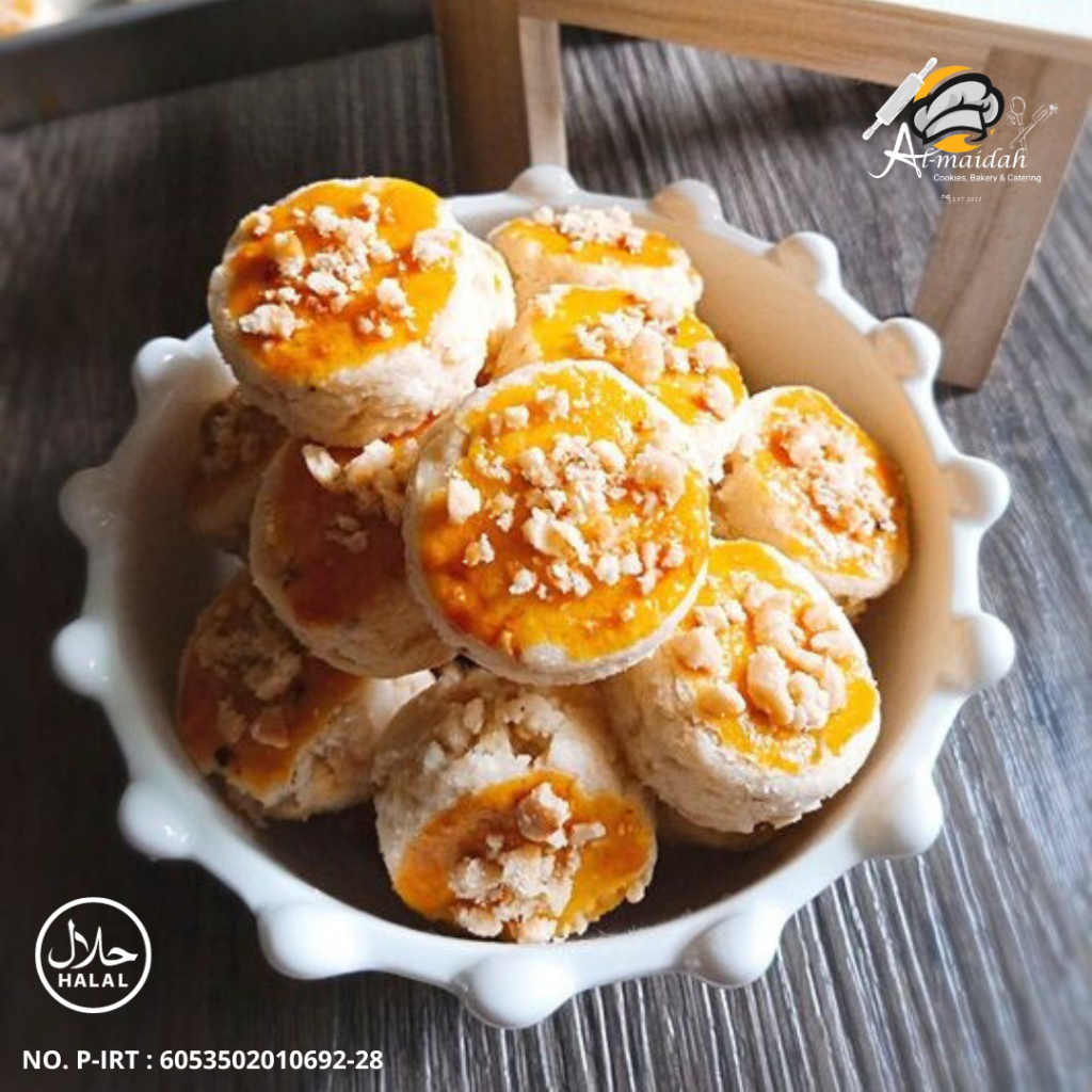 

Kue Kering Kue Kacang Wijen Premium Homemade Kue Lebaran 300gr Peanut Cookies