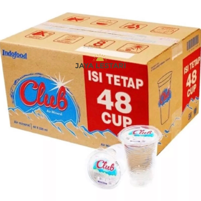 Club Air Mineral Gelas (Isi 48/Karton)