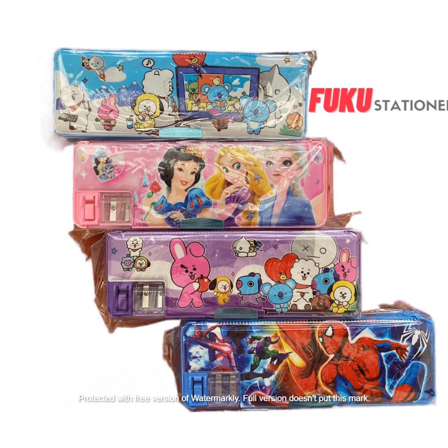 

Kotak Pensil Magnet Fancy Karakter 2 rautan GP65