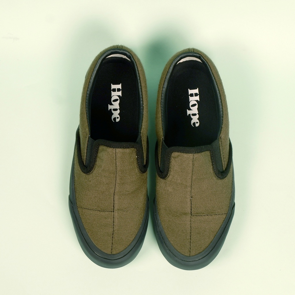 HOPE Sepatu Slip on WZT Green