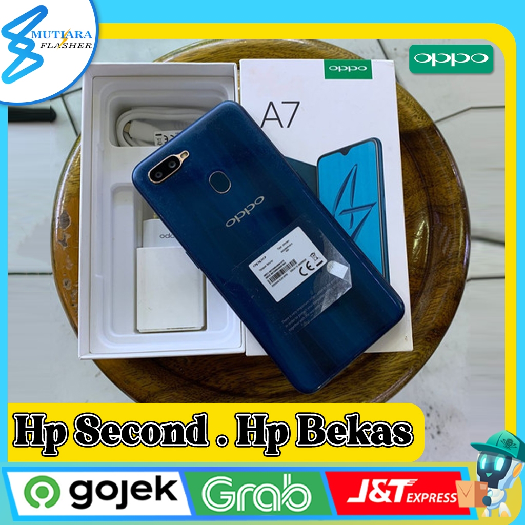 Oppo A7 Ram 3/64GB I Ram 4/64GB Second Original