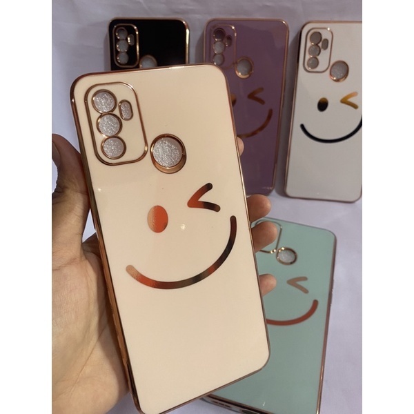 PBA SOFTCASE CROME SMILE TIPE SAMSUNG A13, a02s, a03s, a52, a22 4g, a12, a03 A23 A04S