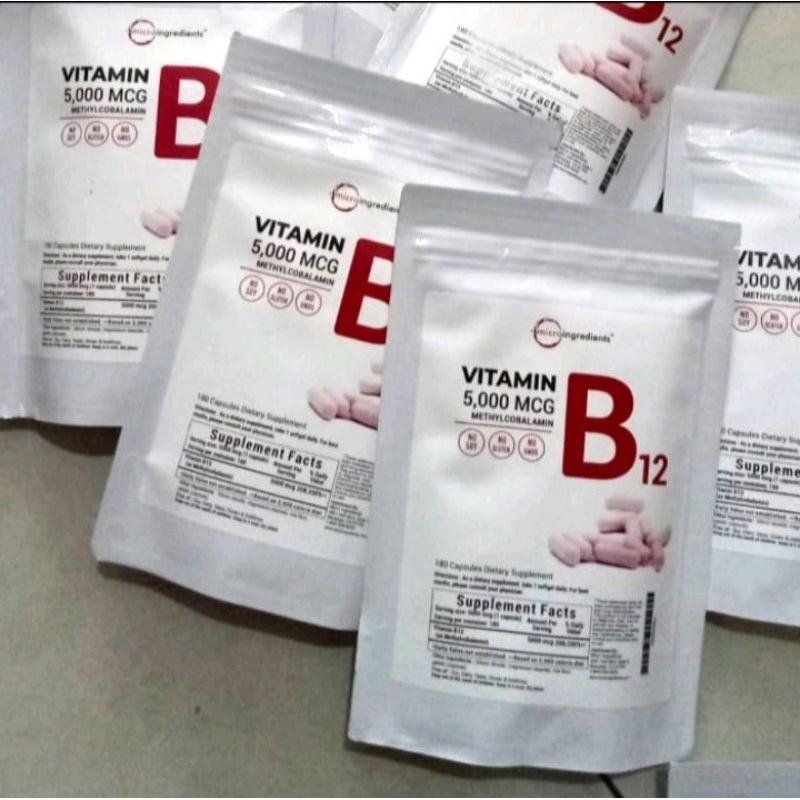 Microingredients Vitamin 5000MCG B12