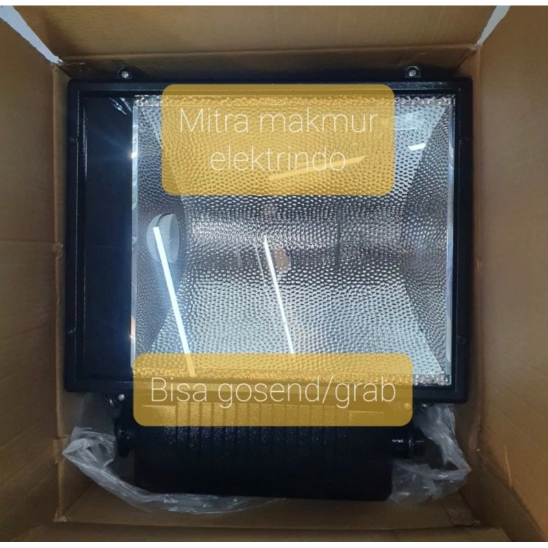 kap hpit 1000w watt zetalux / lampu sorot 1000w hpit philco