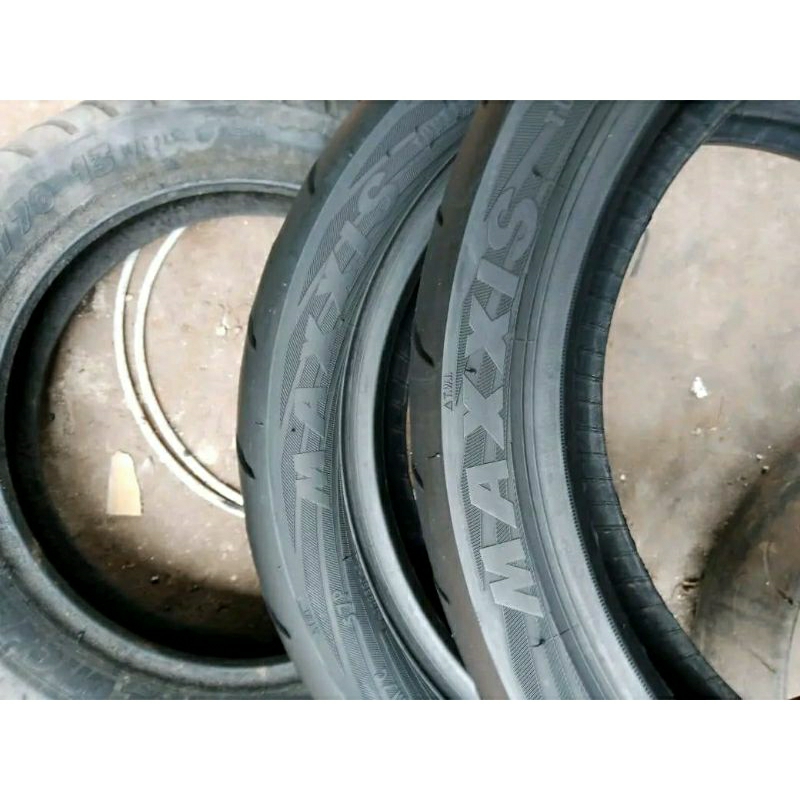 sepasang ban N'MAX, COPOTAN merk maxxis ukuran 120/70 dan 140/70 ring 13