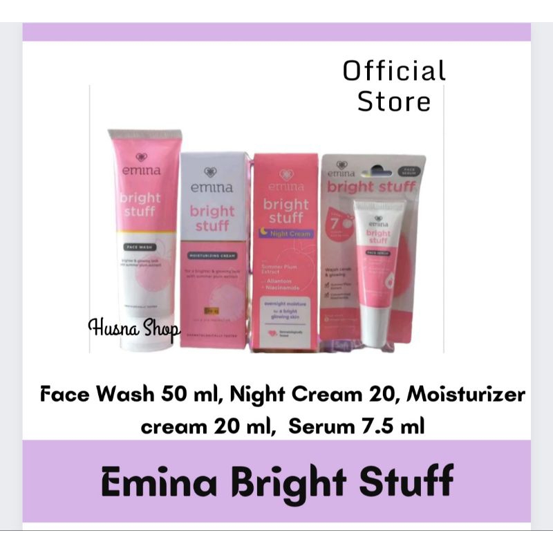 Emina Bright Stuff Paket Emina Bright Stuff 4 pcs