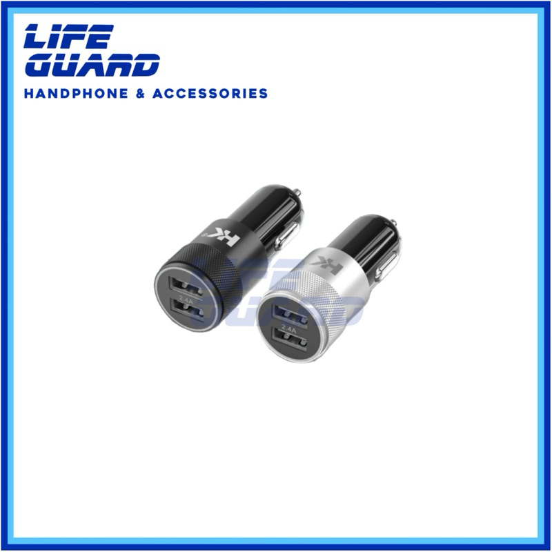 CHARGER MOBIL HK K10 FAST CHARGING ORIGINAL BATOK SAVER 2.4A 2USB