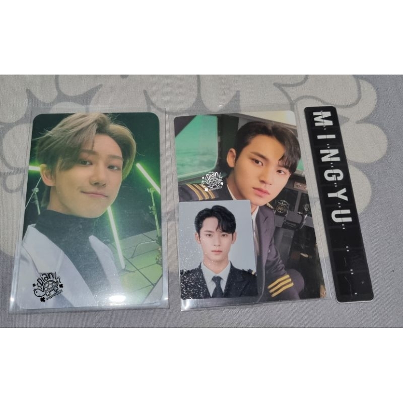 PHOTOCARD MINGYU SEVENTEEN PILOT SET