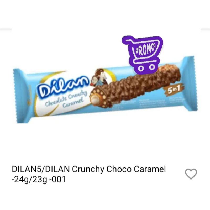 

Dilan crunchy choco caramel 24g