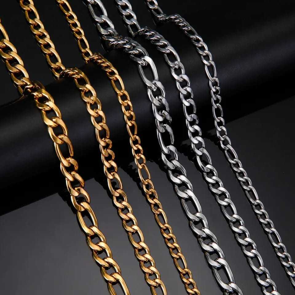 KALUNG TITANIUM RANTAI PRIA ANTI KARAT/KALUNG RANTAI TITANIUM PRIA /KALUNG PRIA MODEL RANTAI TITANIU