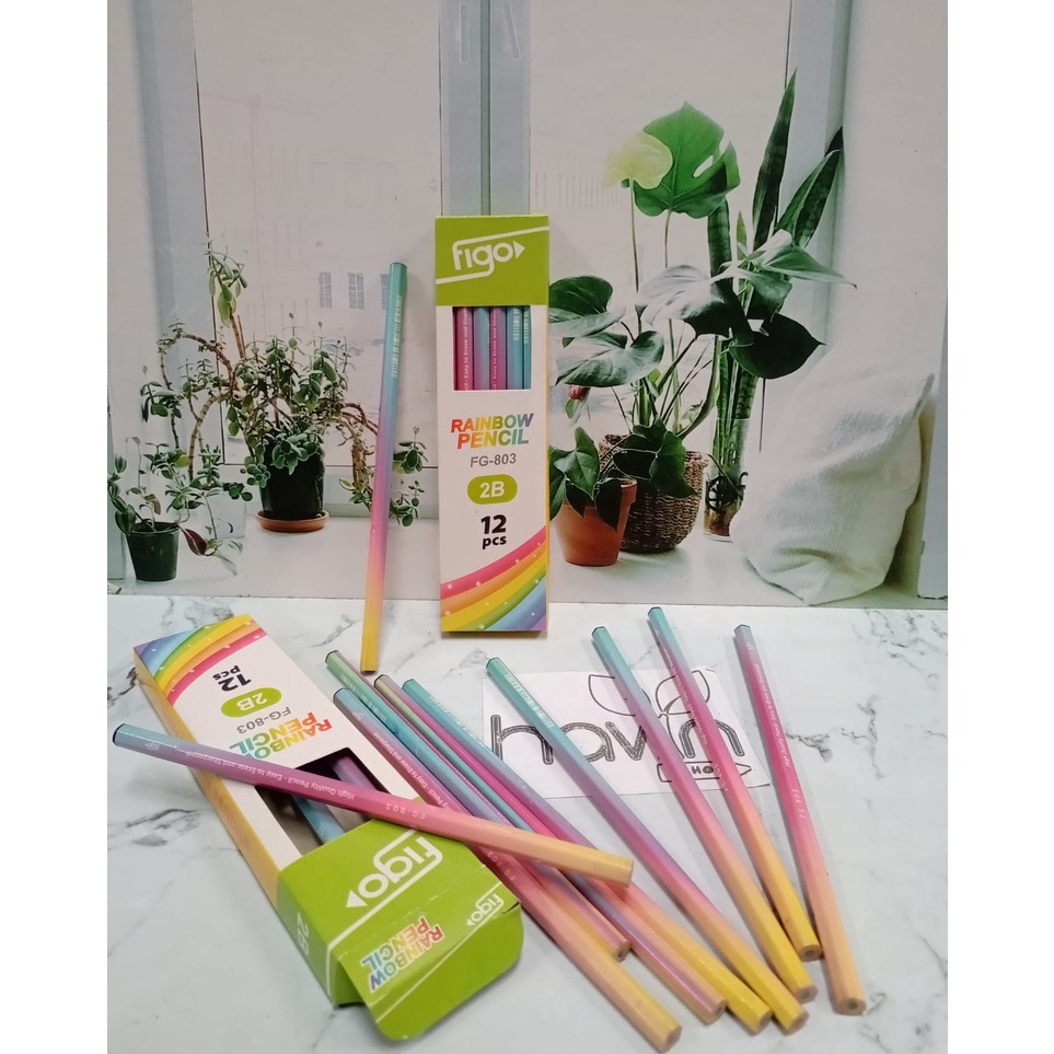 

Best Produk 12pc PENSIL 2B body WARNA WARNIPENCIL FO RAINBOW