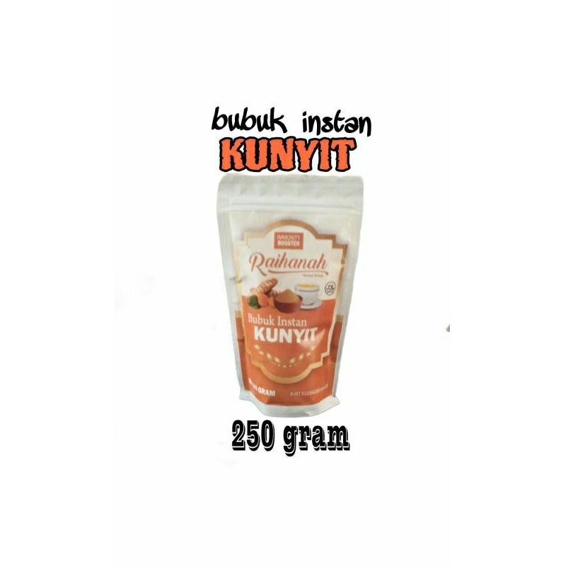 

wedang KUNYIT BUBUK INSTAN