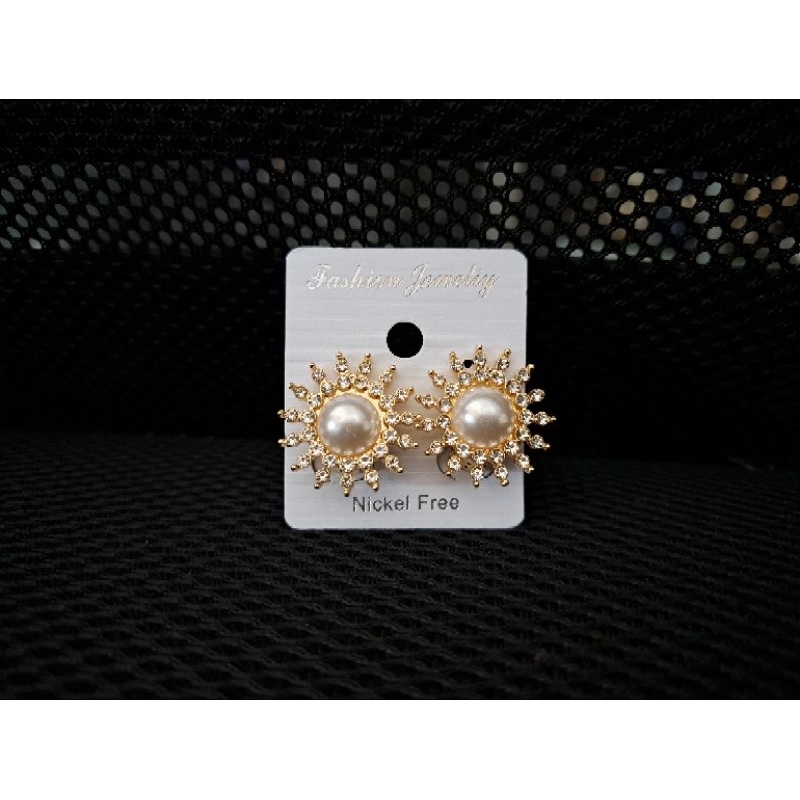 anting giwang jepit aksesoris pengantin adat jawa