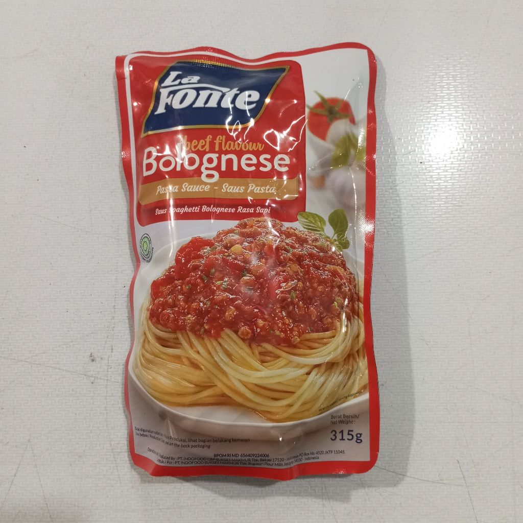 

Lafonte Bolognese Saus Pasta 315gram