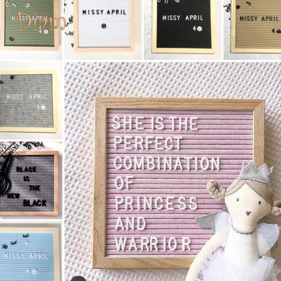 

Papan Nama Bayi New Born Felt Letter Board Set Papan Huruf Letter Board Sudah Termasuk Huruf Papan Nama Huruf