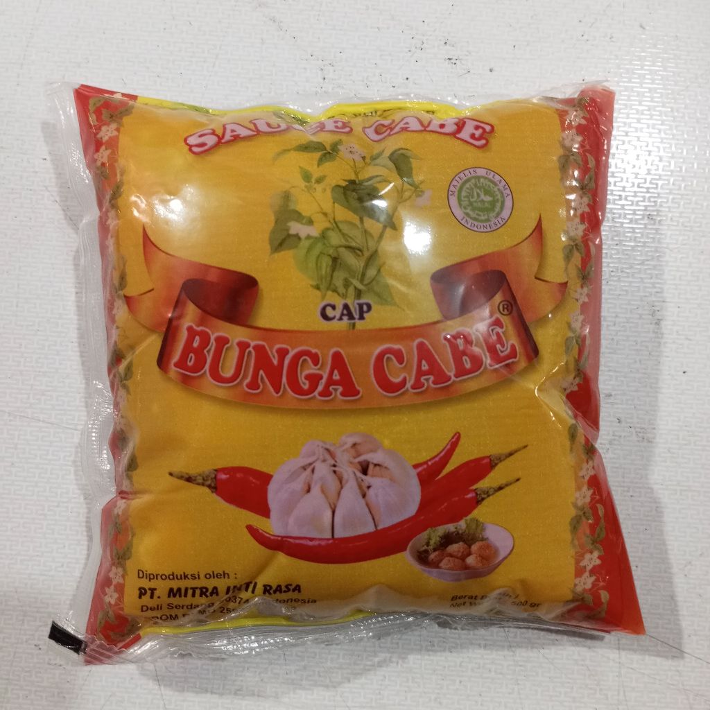 

Saus cabe Cap Bunga Cabe 500 gram