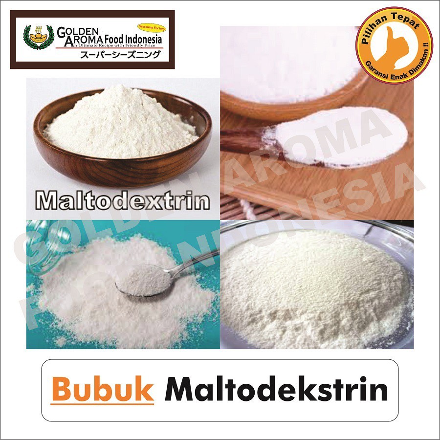 

Bubuk Maltodextrin Food Grade 500gr Tepung Maltodekstrin De 10-12 Malto Dextrin Filler Maltodextrine