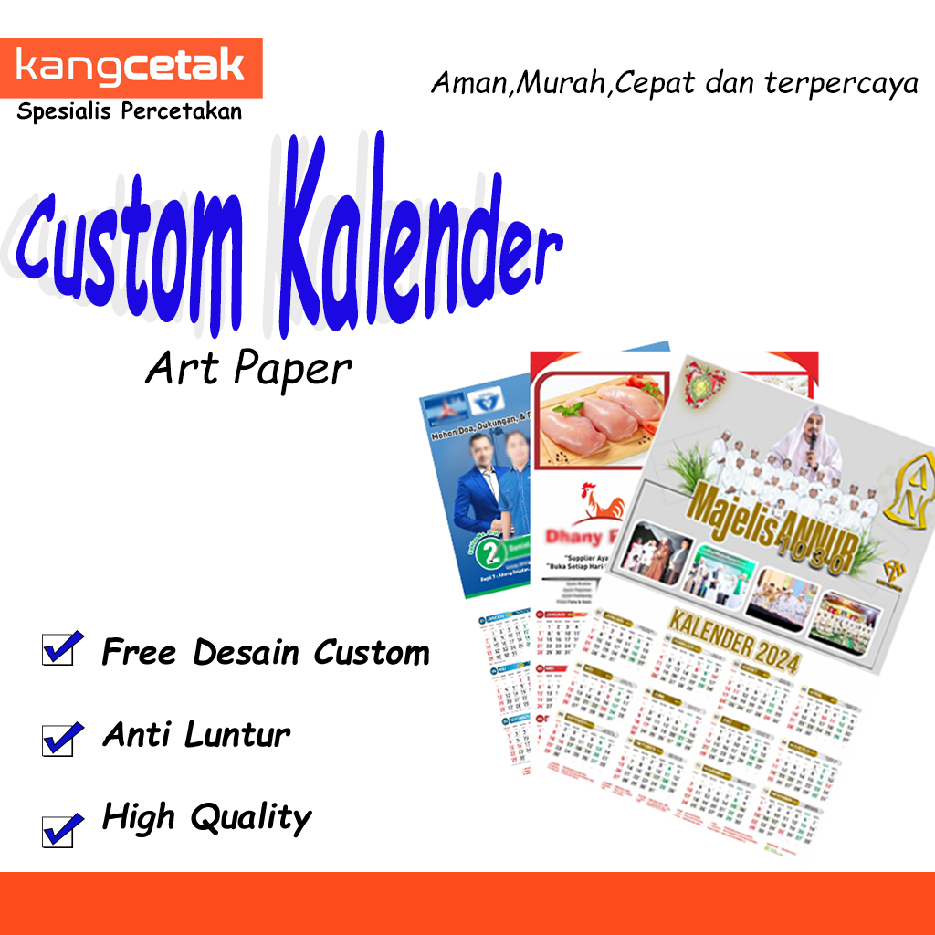 

CETAK KALENDER DINDING 2024/CUSTOM KALENDER /KALENDER DINDING MURAH/KALENDER ARTPAPER/Artpaper glosy